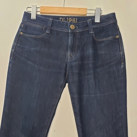 DL1961 Grace High Rise Straight Jeans Size 27 - Picture 2 of 10